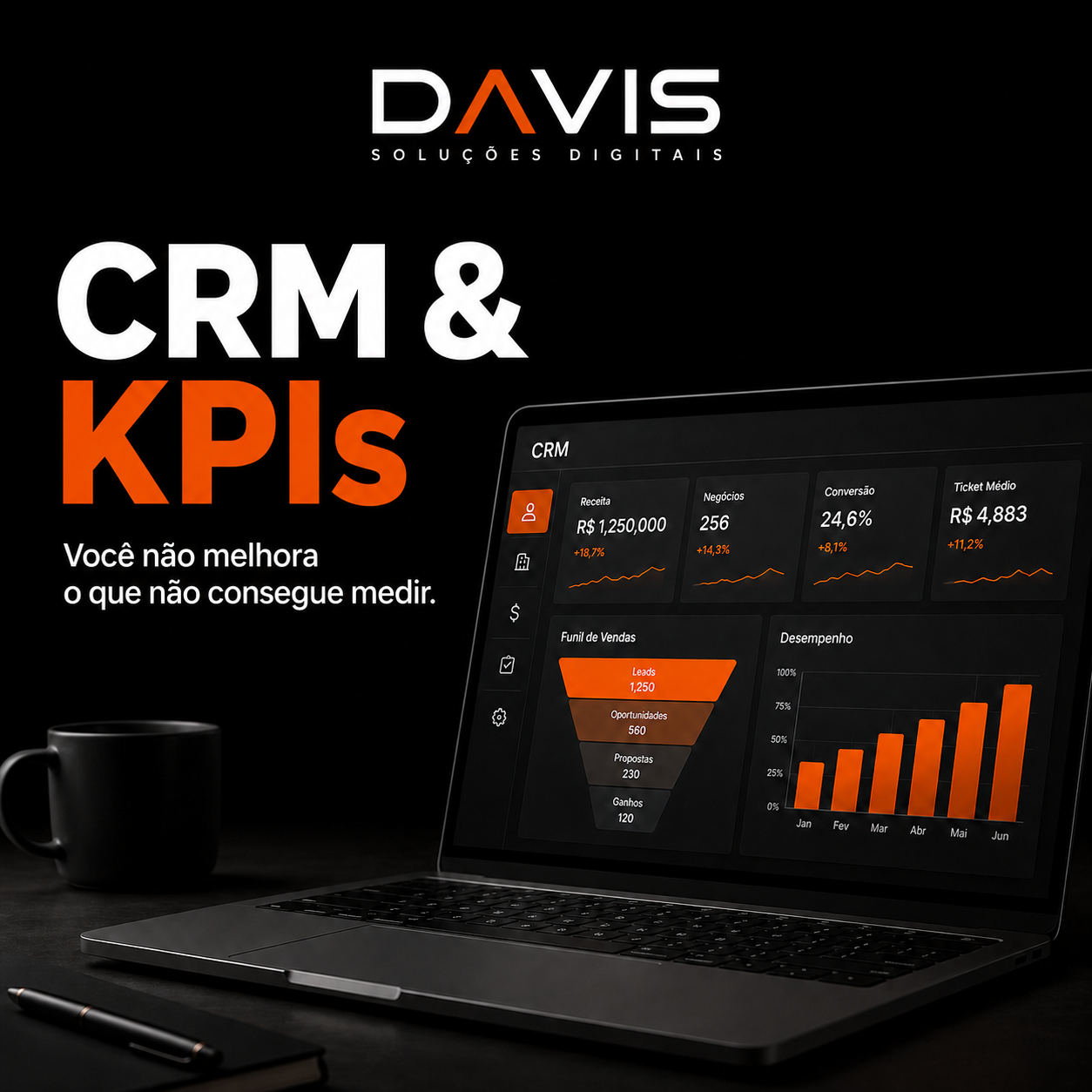 Curso de Engenharia Comercial, CRM e KPIs para Empresas em Curitiba