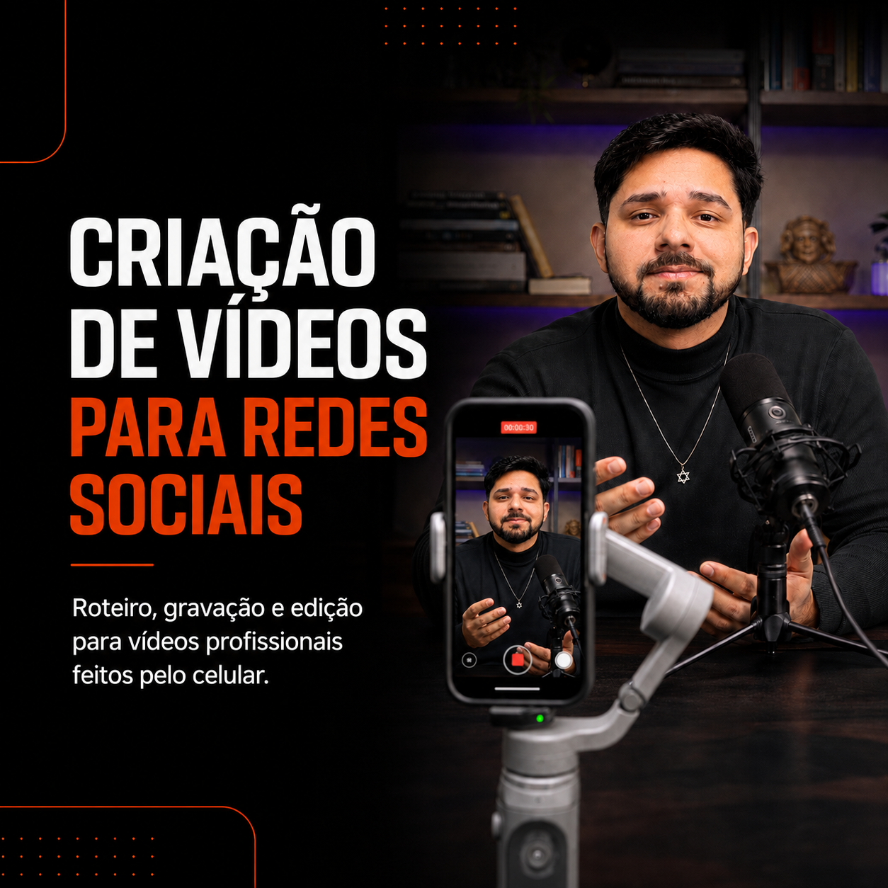 Curso de Criação de Vídeos para Redes Sociais pelo Celular em Curitiba